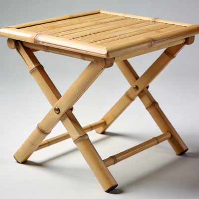 Foldable Bamboo Side Table